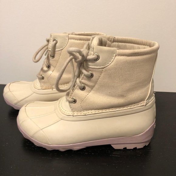 Sperry Winter Snow Rain Boots Size 1 - Picture 3 of 6